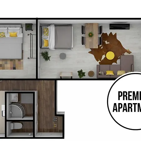 * Premium Apt * Netflix, Self Check-in & Parking