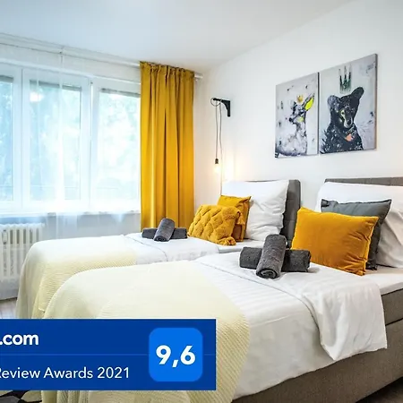 * Premium Apt * Netflix, Self Check-in & Parking Apartamento *